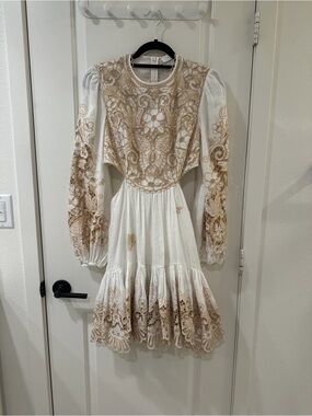 Zimmermann Butterfly Hollow Dress